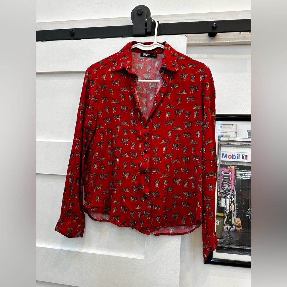 Straight to Hell Tiger Blouse